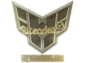 Sticker | nicoodoz (Gold) | Copenhagen 2024