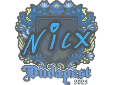 Sticker | nicx | Budapest 2025