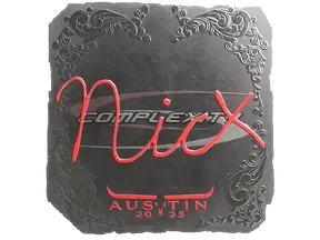 Sticker | nicx (Foil) | Austin 2025