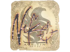 Sticker | NiKo | Austin 2025