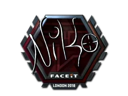 Sticker | niko (Foil)  | London 2018