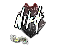 Sticker | niko (Glitter)  | Paris 2023