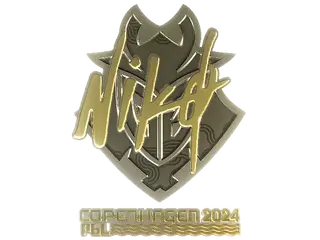 Sticker | NiKo (Gold) | Copenhagen 2024