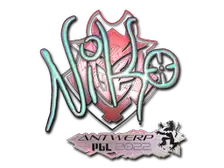 Sticker | NiKo (Holo) | Antwerp 2022