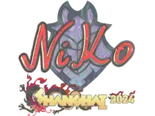 Sticker | NiKo (Holo) | Shanghai 2024