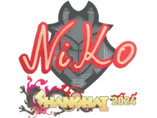 Sticker | NiKo | Shanghai 2024