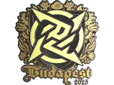 Sticker | Ninjas in Pyjamas (Gold) | Budapest 2025