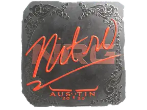 Sticker | nitr0 (Foil) | Austin 2025