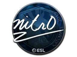Sticker | nitr0 (Foil) | Katowice 2019