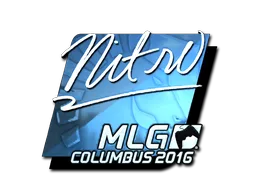 Sticker | nitr0 (Foil) | MLG Columbus 2016