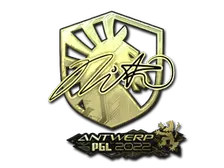 Sticker | nitr0 (Gold) | Antwerp 2022