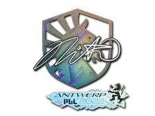 Sticker | nitr0 (Holo) | Antwerp 2022