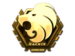 Sticker | North (Gold) | London 2018
