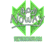 Sticker | noway (Glitter) | Copenhagen 2024