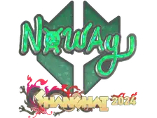 Sticker | noway (Glitter) | Shanghai 2024