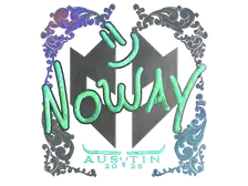 Sticker | noway (Holo) | Austin 2025