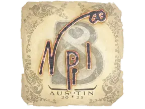 Sticker | npl | Austin 2025