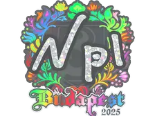 Sticker | npl (Holo) | Budapest 2025