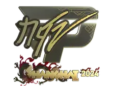 Sticker | NQZ (Gold) | Shanghai 2024