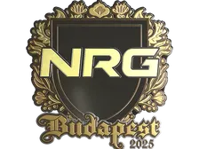Sticker | NRG (Gold) | Budapest 2025
