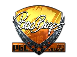 Sticker | pashaBiceps (Foil) | Krakow 2017