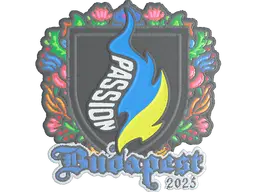Sticker | Passion UA (Embroidered) | Budapest 2025