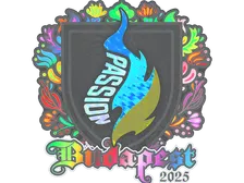 Sticker | Passion UA (Holo) | Budapest 2025
