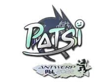 Sticker | Patsi (Holo) | Antwerp 2022