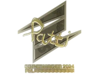 Sticker | Patti (Gold) | Copenhagen 2024