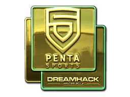 Sticker | PENTA Sports (Gold) | DreamHack 2014