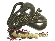 Sticker | Perfecto (Gold) | Shanghai 2024