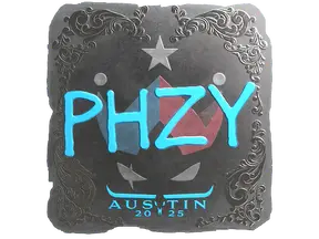 Sticker | phzy (Foil) | Austin 2025