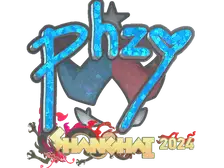 Sticker | phzy (Glitter) | Shanghai 2024