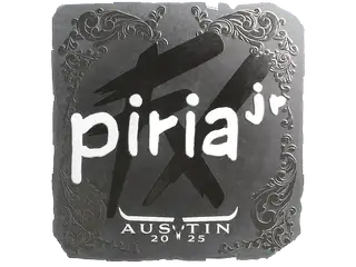 Sticker | piriajr (Foil) | Austin 2025