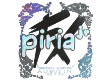 Sticker | piriajr (Holo) | Austin 2025