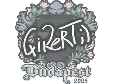 Sticker | qikert | Budapest 2025