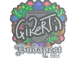 Sticker | qikert (Embroidered) | Budapest 2025