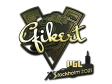 Sticker | Qikert (Gold) | Stockholm 2021