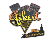 Sticker | Qikert (Holo) | Stockholm 2021