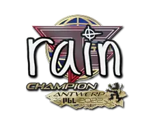 Sticker | rain (Champion) | Antwerp 2022