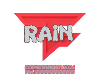 Sticker | rain | Copenhagen 2024