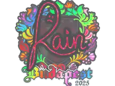 Sticker | rain (Holo) | Budapest 2025