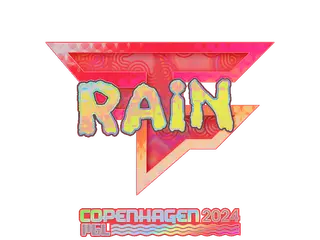 Sticker | rain (Holo) | Copenhagen 2024
