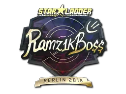 Sticker | Ramz1kBO$ (Gold) | Berlin 2019