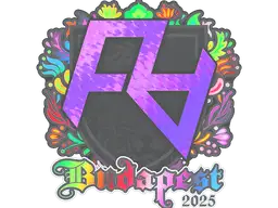 Sticker | Rare Atom (Holo) | Budapest 2025