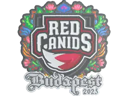 Sticker | RED Canids (Embroidered) | Budapest 2025