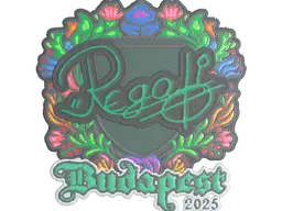 Sticker | regali (Embroidered) | Budapest 2025