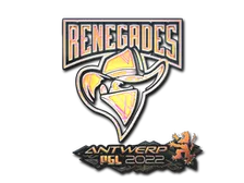 Sticker | Renegades (Holo) | Antwerp 2022