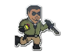 Sticker | Retro Leet