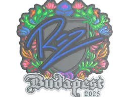 Sticker | REZ (Embroidered) | Budapest 2025